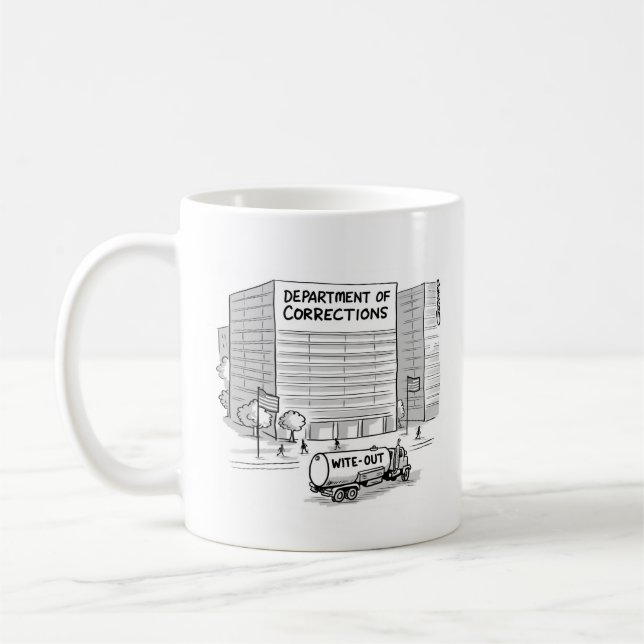 Avdelning för korrigeringar kaffemugg (Vänster)