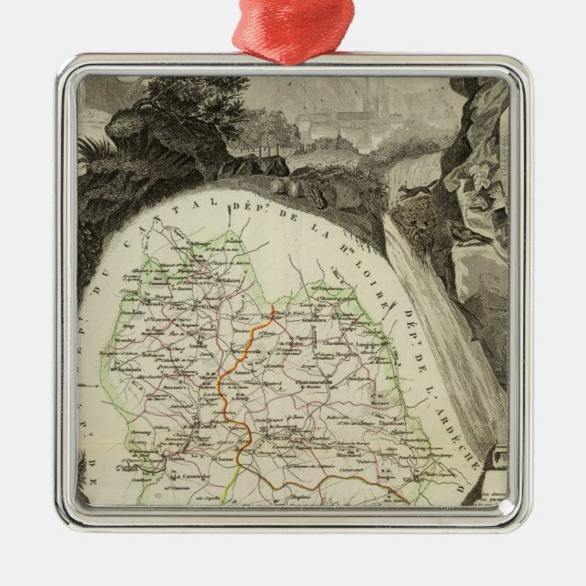 Avdelning någon Lozere Julgransprydnad Metall (Framsidan)