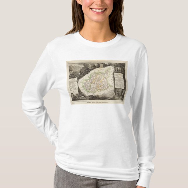 Avdelning om låg alperna t-shirt (Framsida)