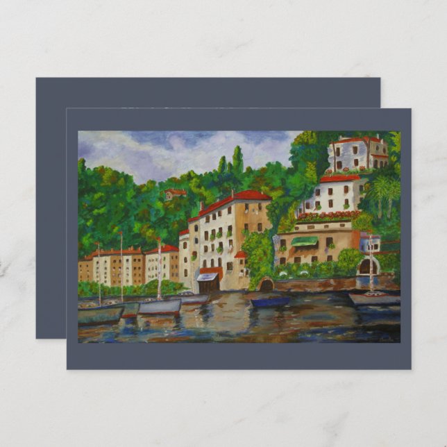 Avdelningar i Italien - Mini Collecsible Prints Vykort (Fram/baksida)