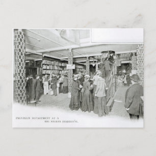 Avdelningen för avsättning av harar, c.1901 vykort
