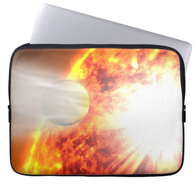 Avdunstning av HD 189733b's Atmosphere Laptop Fodral (Framsidan)
