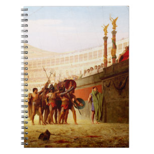 Ave Caesar av Jean-Leon Gerome Anteckningsbok