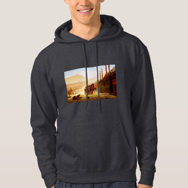 Ave Caesar av Jean-Leon Gerome Hoodie (Framsida)