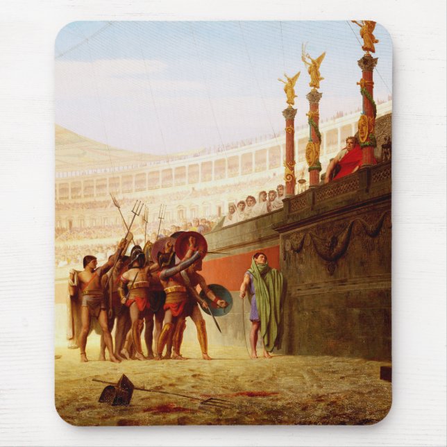 Ave Caesar av Jean-Leon Gerome Musmatta (Framsidan)