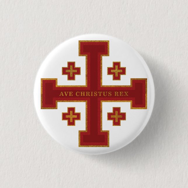 Ave Christus Rex Knapp (Framsida)