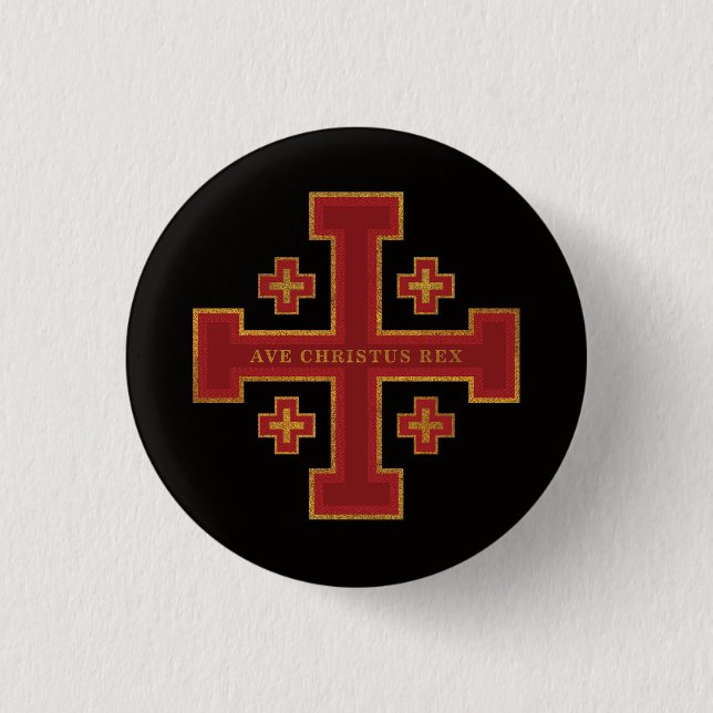 Ave Christus Rex Knapp (Framsida)