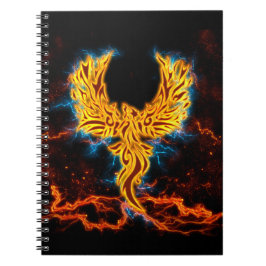 Ave Fenix Golden Fenix Vingar Anteckningsbok