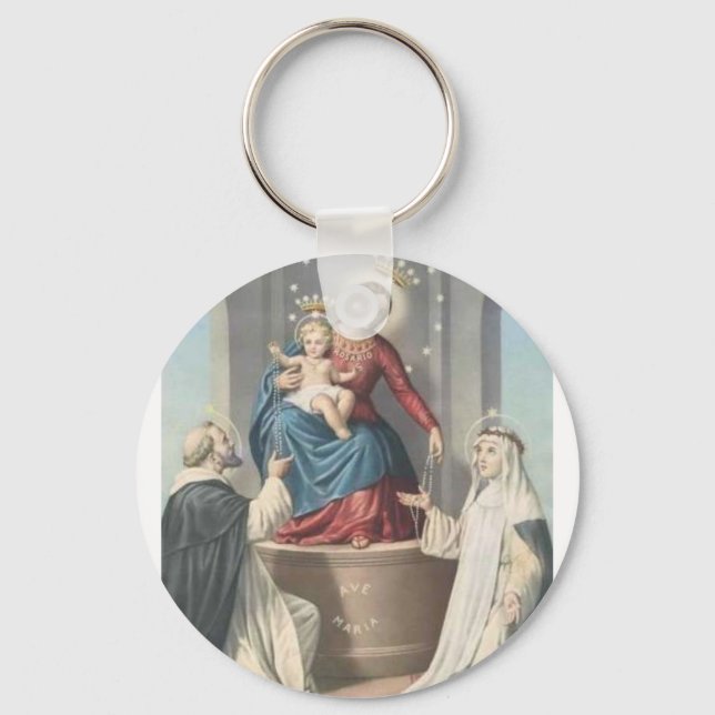 Ave Maria Keychain Nyckelring (Framsida)
