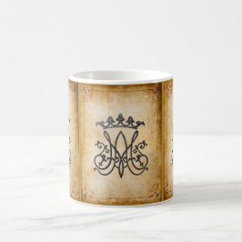 Ave Maria Monogram Kaffemugg