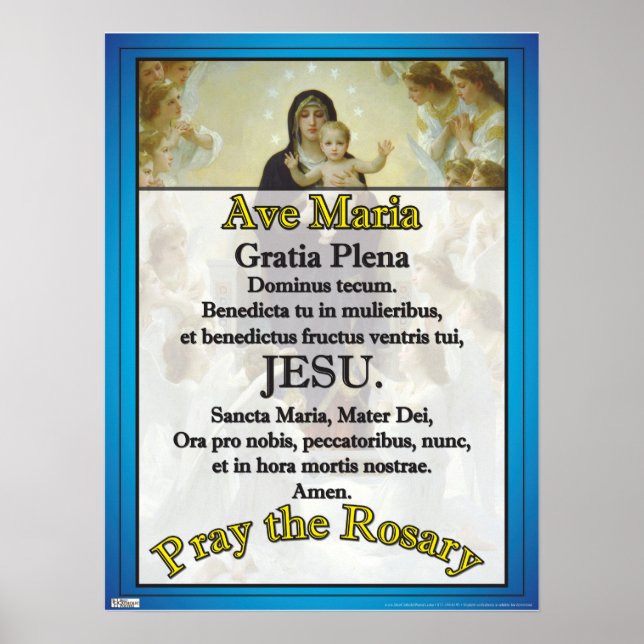 Ave Maria Poster (Framsidan)