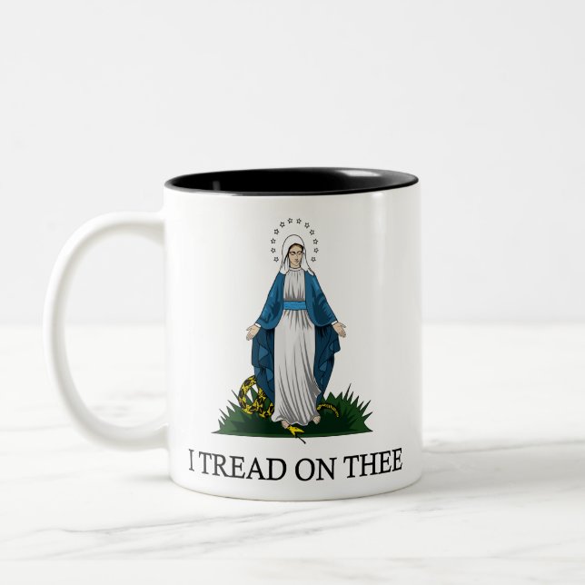 Ave Maria Två-Tonad Mugg (Vänster)
