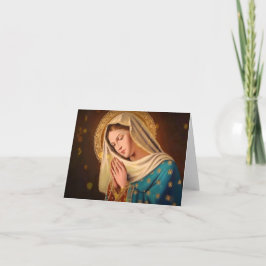 Ave Maria... Virgin Mary Anteckningskort