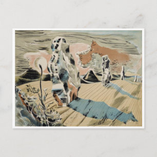 Avebury (1937) av Paul Nash Vykort