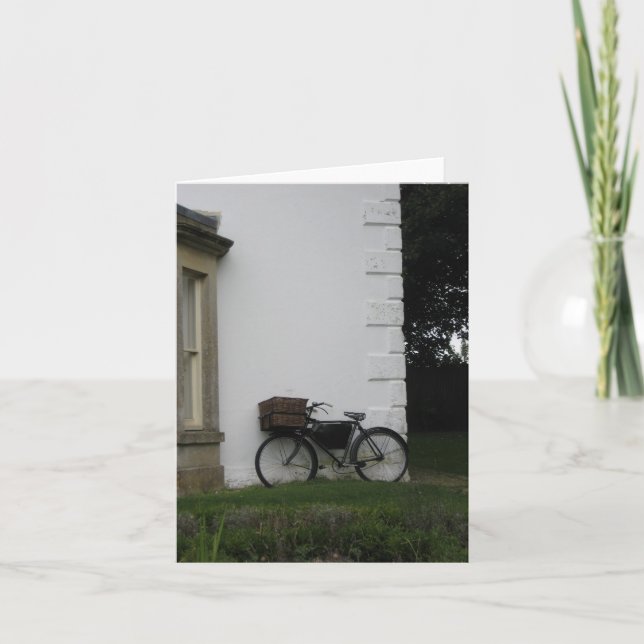 Avebury bicycle - notecard kort (Framsida)