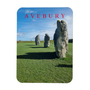 Avebury-stencirkelvy - kylmagnet magnet