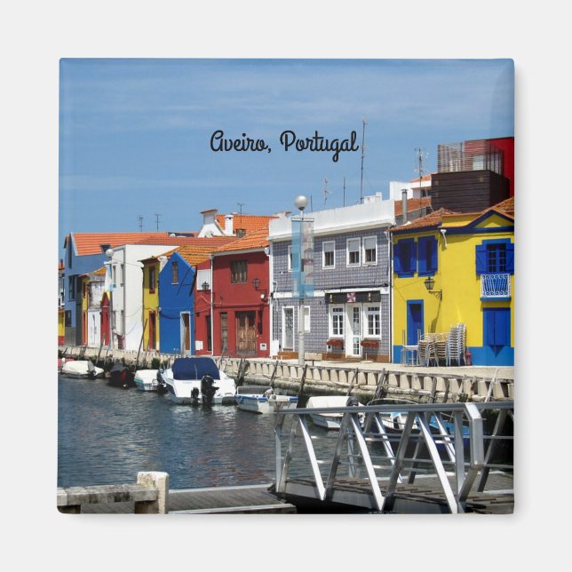 Aveiro, Portugal Magnet (Framsidan)