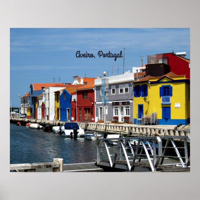 Aveiro, Portugal  Poster (Framsidan)