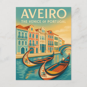 Aveiro – Portugals Venedig Vykort