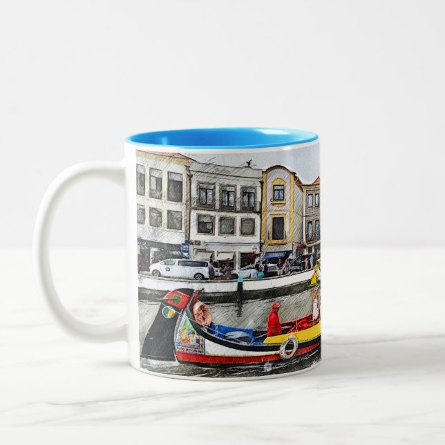Aveiro- Real Portugal Två-Tonad Mugg (Vänster)