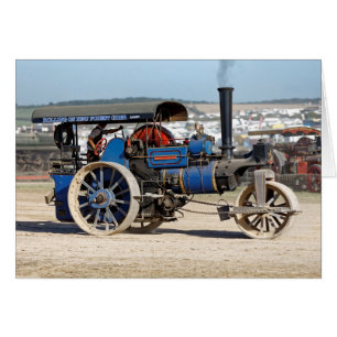 Aveling & Porter 10 ton Roller "Moby Dick" Hälsningskort