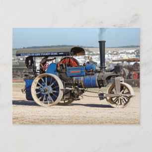 Aveling & Porter 10 ton Roller "Moby Dick" Vykort