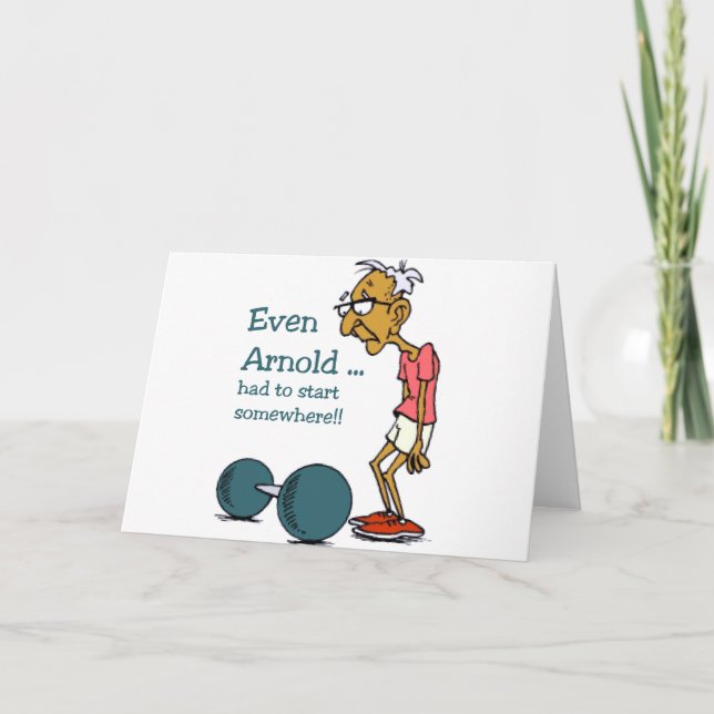 Även Arnold.. Kort (Framsida)