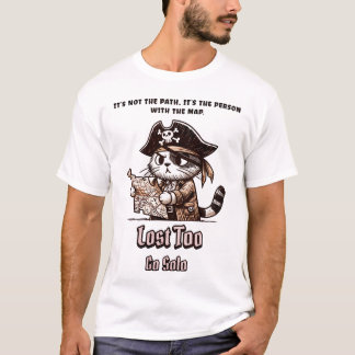 "Även Borttappad - Gå till Solo Pirat Cat Tee