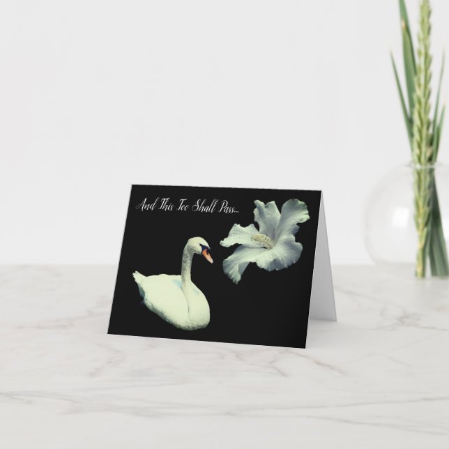 Även detta är en inspirationskälla för Svan Kort (Framsida)