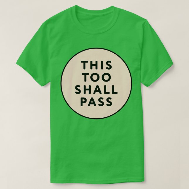 ÄVEN DETTA SKA PASSA T SHIRT (Design framsida)