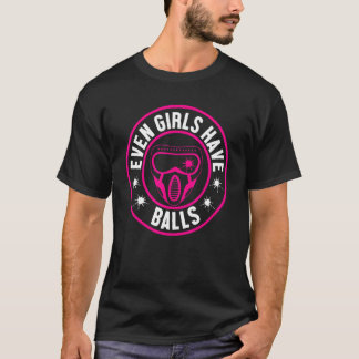 Även flickor har Bollar Paintballer Paintball T Shirt