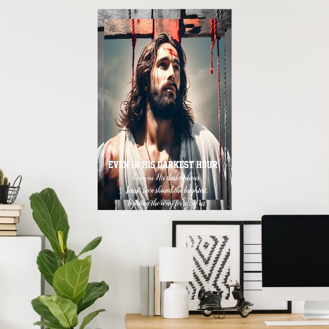 Även i hans mörkaste timme. poster (Hemmakontoret)