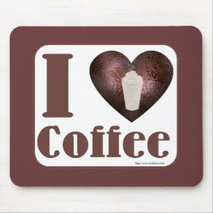 Även jag Kärlek-kaffe Musmatta