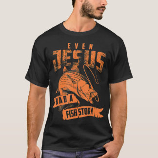 Även Jesus hade en fiskelagg i Cute Kärlek. T Shirt