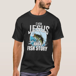 Även Jesus hade en kristen fiskelagg T Shirt