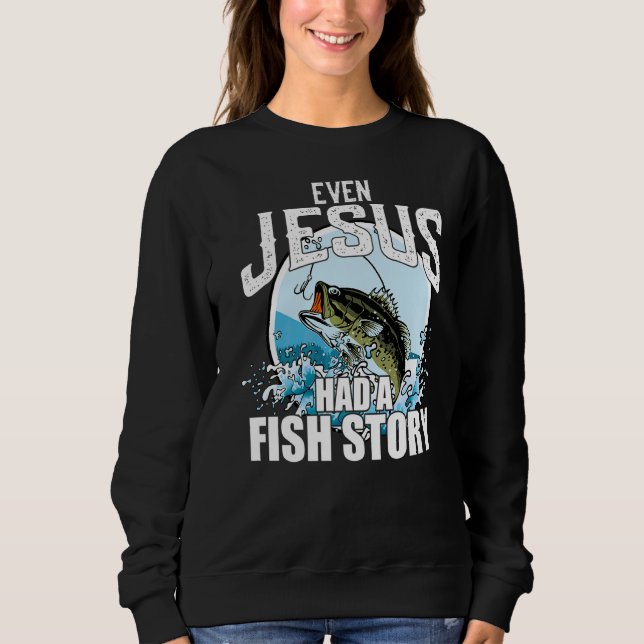Även Jesus hade en kristen fiskelagg T Shirt (Framsida)