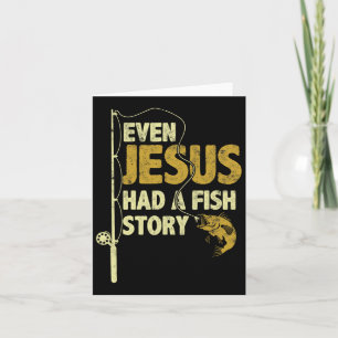 Även Jesus hade ett fiskelagiskt fiske Kort