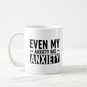 Även min oro har oro kaffemugg