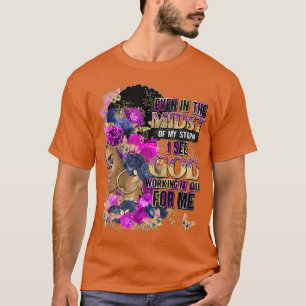 Även mitt i min storm ser jag Gud T Shirt