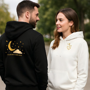 Även Mörken håller Stars Hoodie