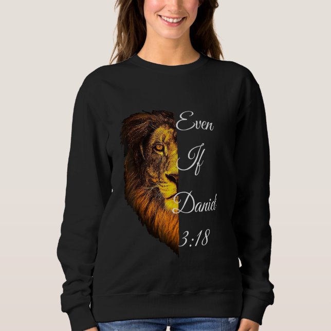 Även om Daniel 318 Bible Verse T Shirt (Framsida)