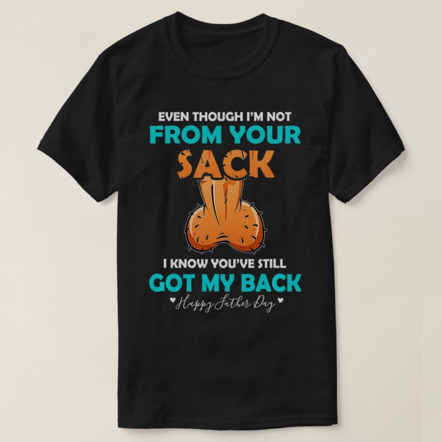 Även om jag inte är från din sack-funny1 t shirt (Design framsida)
