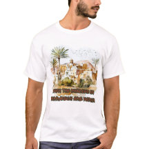 Även skuggorna i Marrakech är varma T-shirt