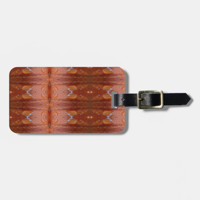 Även Turq & Coral Ikat Pouf Bagagebricka (Horisontell Framsida)