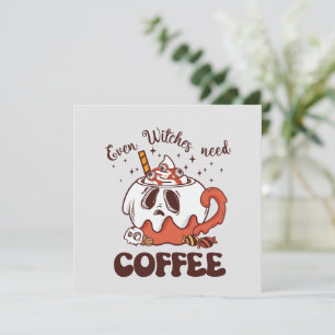 Även vittnen behöver kaffe - Cute Ghost