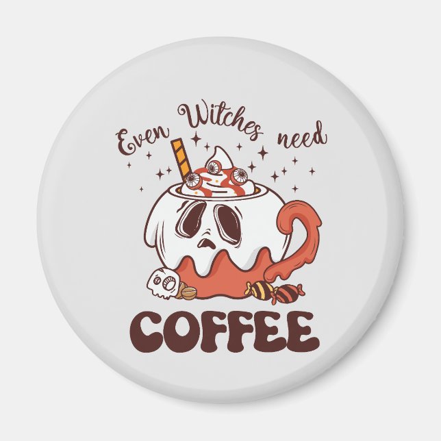 Även vittnen behöver kaffe magnet (Framsidan)