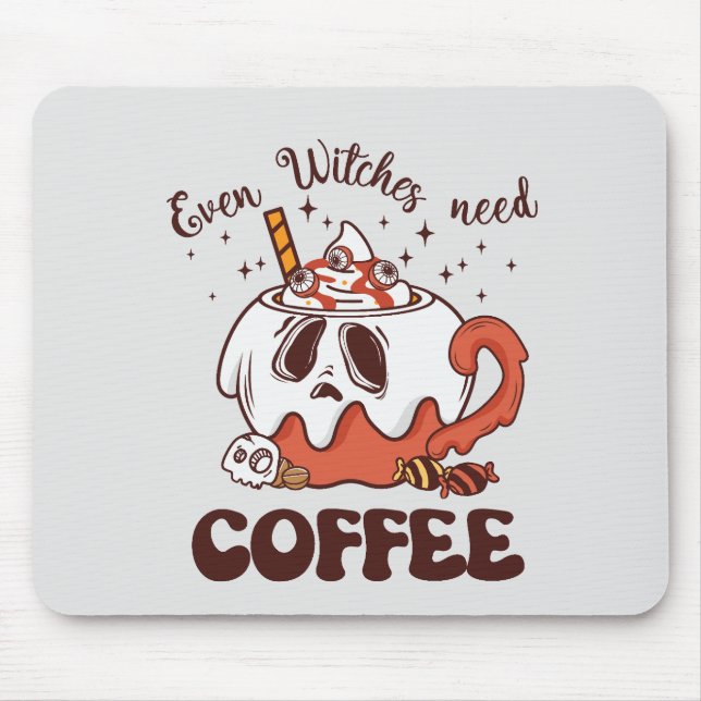 Även vittnen behöver kaffe musmatta (Framsidan)