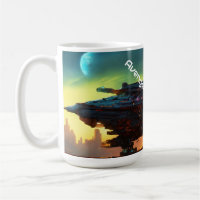 Avenger Spaceship Äventyr Mugg - ta din kaffe