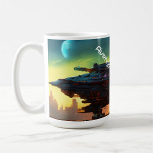 Avenger Spaceship Äventyr Mugg - ta din kaffe