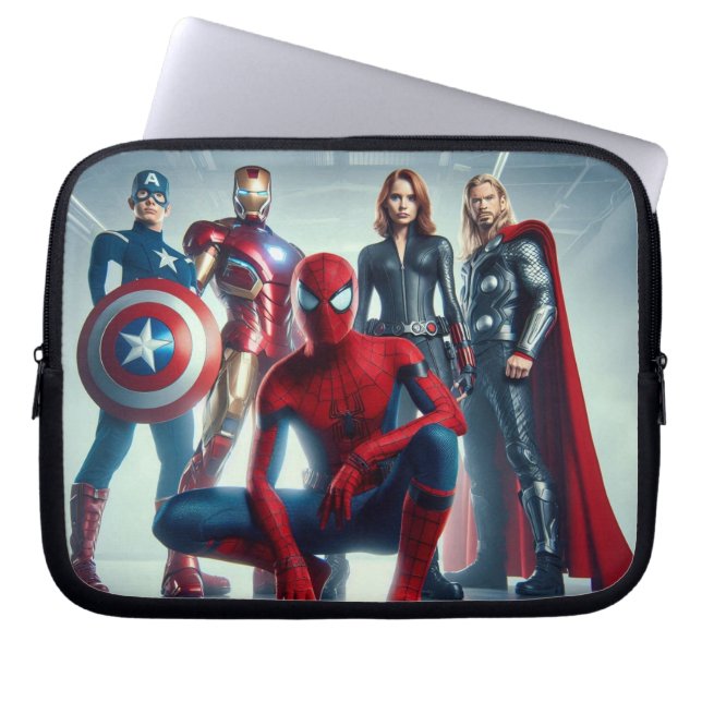 Avengers Assemble Laptop sleeve (Framsidan)